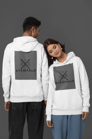 Sudadera Unisex adulto 2 Estampados tamaño carta 21.59 cm x 27.94 cm